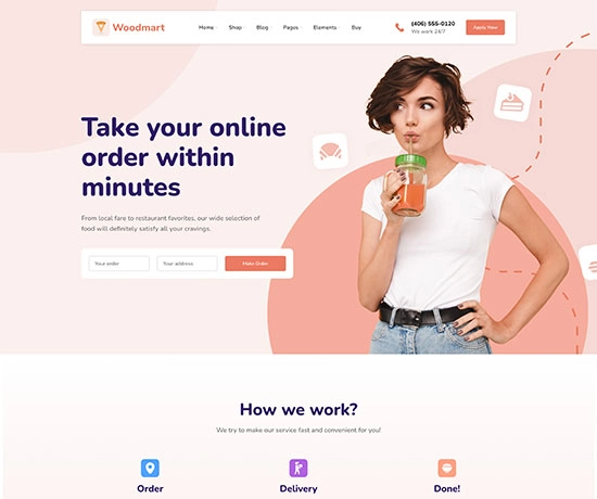 قالب Woodmart قالب وودمارت